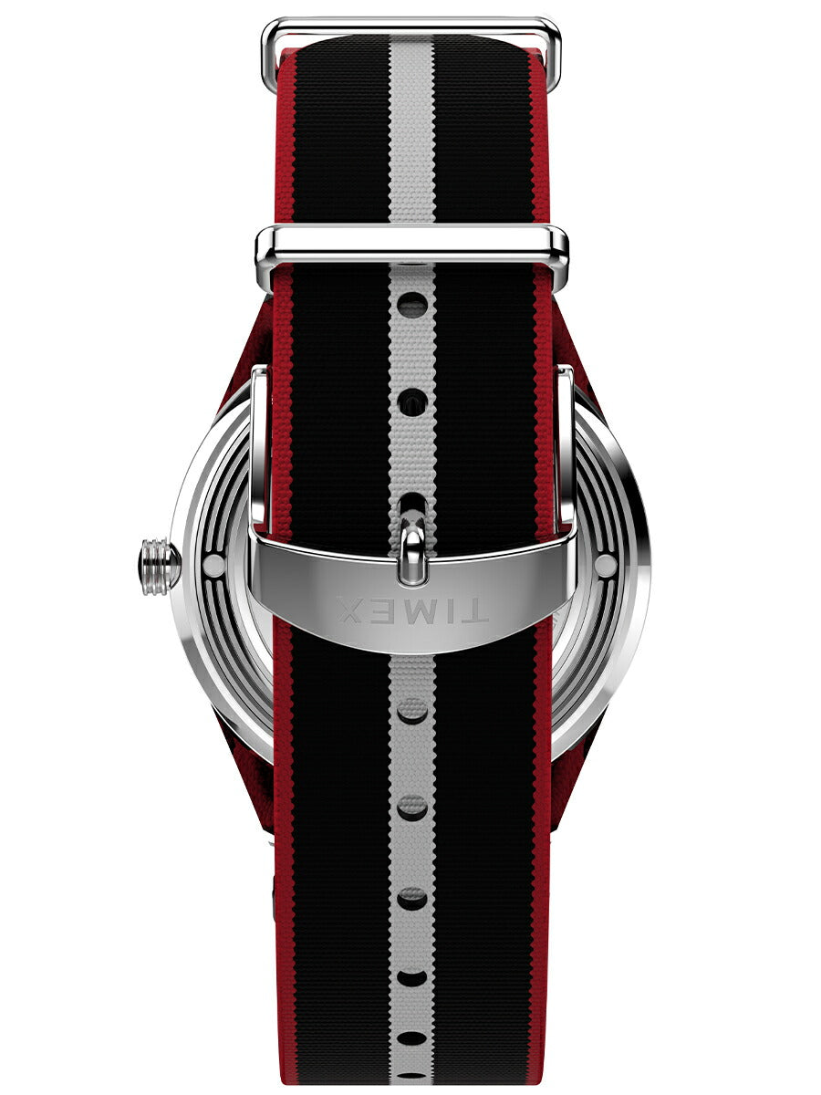 タイメックス マーリンジェット デイデイト TW2Y37300 メンズ クオーツ 電池式 シルバーダイヤル ナイロンベルト