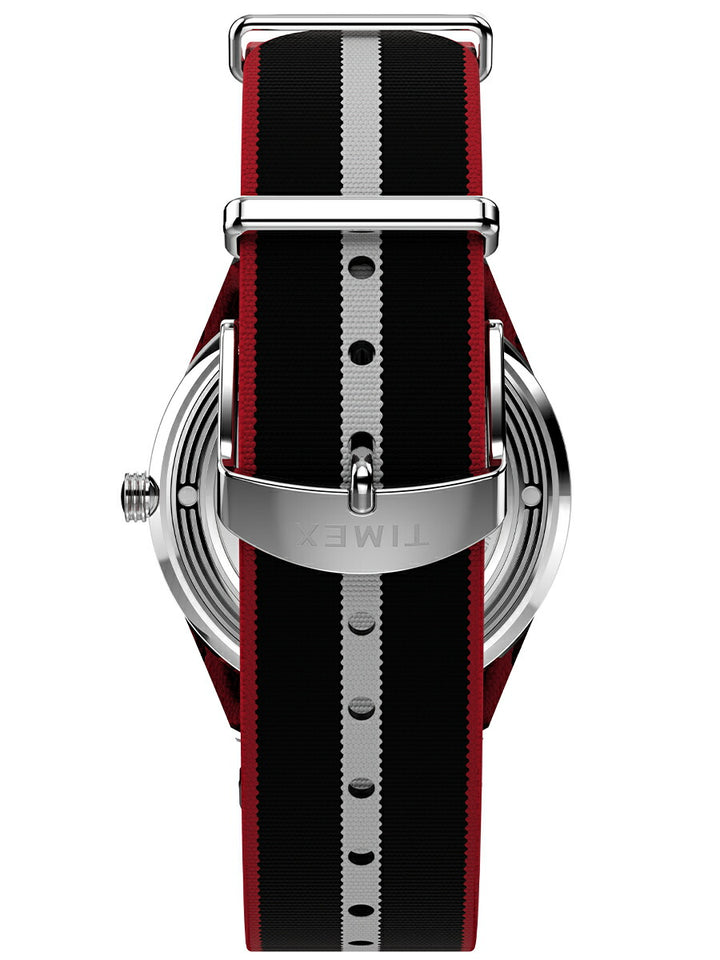 タイメックス マーリンジェット デイデイト TW2Y37300 メンズ クオーツ 電池式 シルバーダイヤル ナイロンベルト