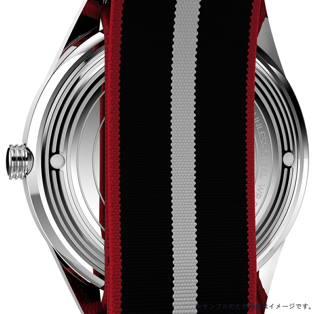 タイメックス マーリンジェット デイデイト TW2Y37300 メンズ クオーツ 電池式 シルバーダイヤル ナイロンベルト