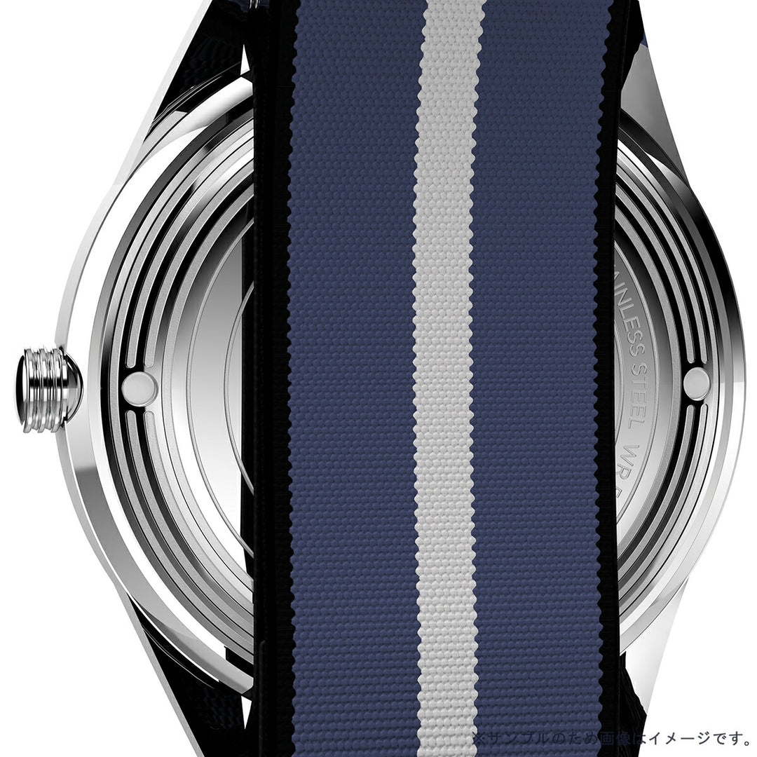 タイメックス マーリンジェット デイデイト TW2Y37400 メンズ クオーツ 電池式 ブルーダイヤル ナイロンベルト