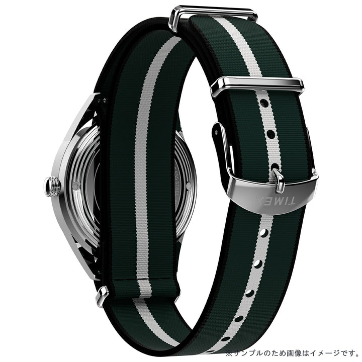 タイメックス マーリンジェット デイデイト TW2Y37500 メンズ クオーツ 電池式 グリーンダイヤル ナイロンベルト
