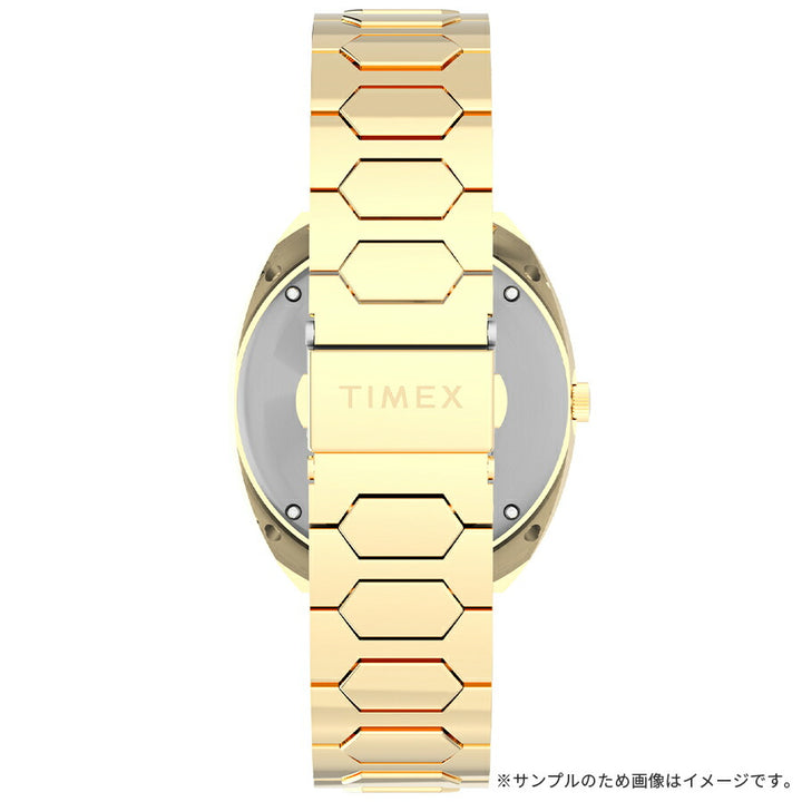 タイメックス Q TIMEX 1972 タイムマシン 復刻モデル TW2Y45200 メンズ クオーツ 電池式 タイガーアイダイヤル ゴールド メタルバンド