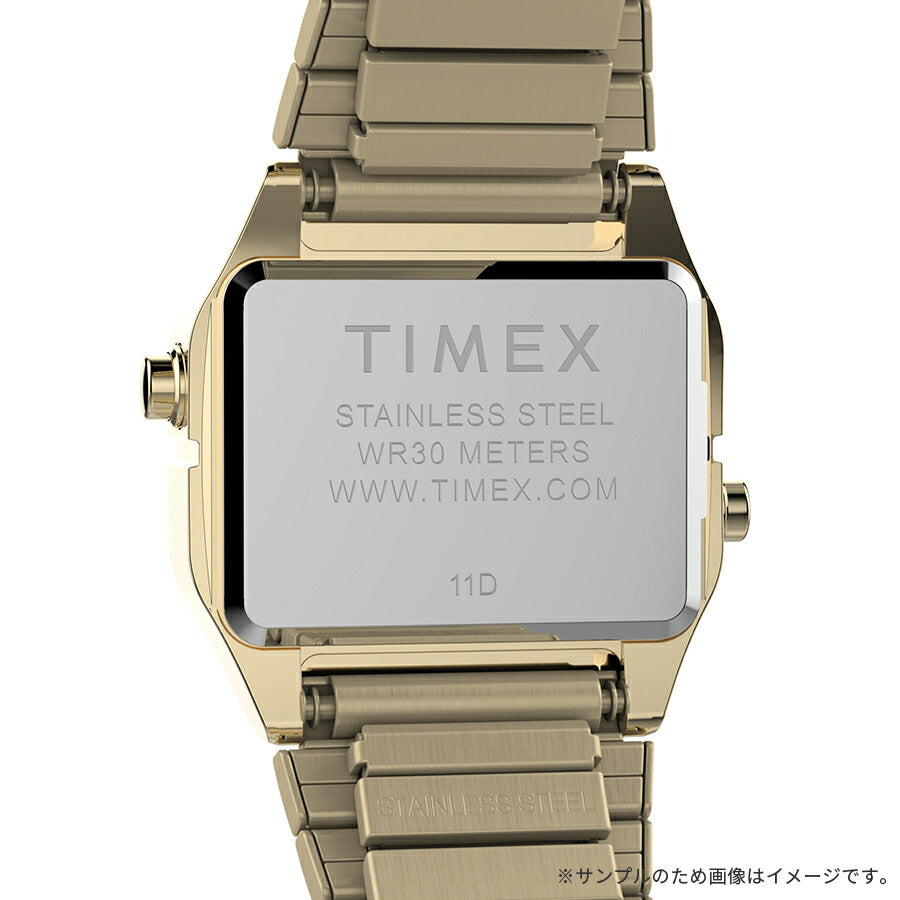 タイメックス Teeny Tiny ティーニータイニー ミニ 角デジ TW2Y46600 レディース クオーツ 電池式 デジタル ゴールド