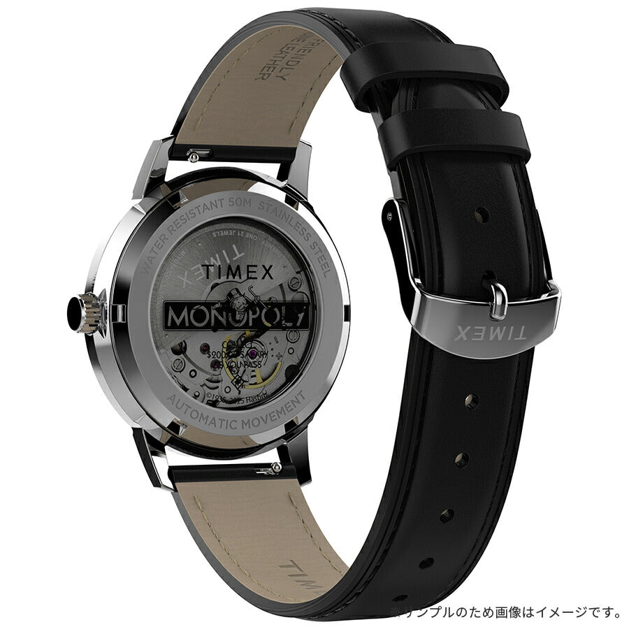タイメックス マーリン モノポリー コラボレーションモデル ミスター・モノポリー TW2Y46900 メンズ 自動巻き 革ベルト