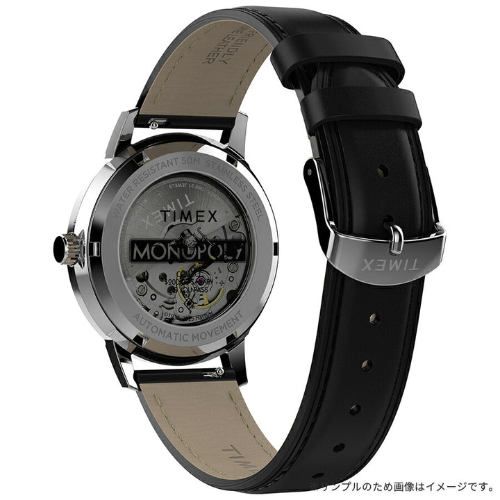 タイメックス マーリン モノポリー コラボレーションモデル ミスター・モノポリー TW2Y46900 メンズ 自動巻き 革ベルト