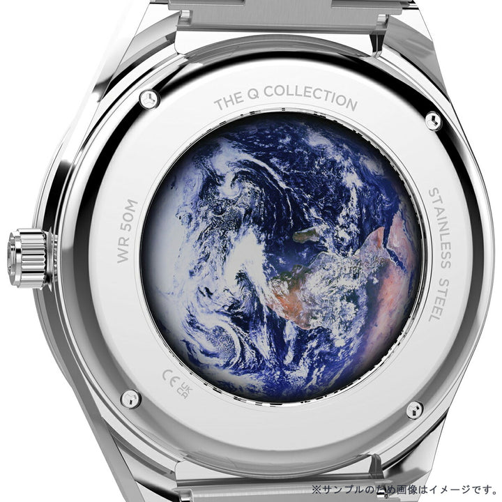 タイメックス Q Timex NASA コラボレーションモデル アポロ17号 TW2Y56700 メンズ クオーツ 電池式 サン&ムーン