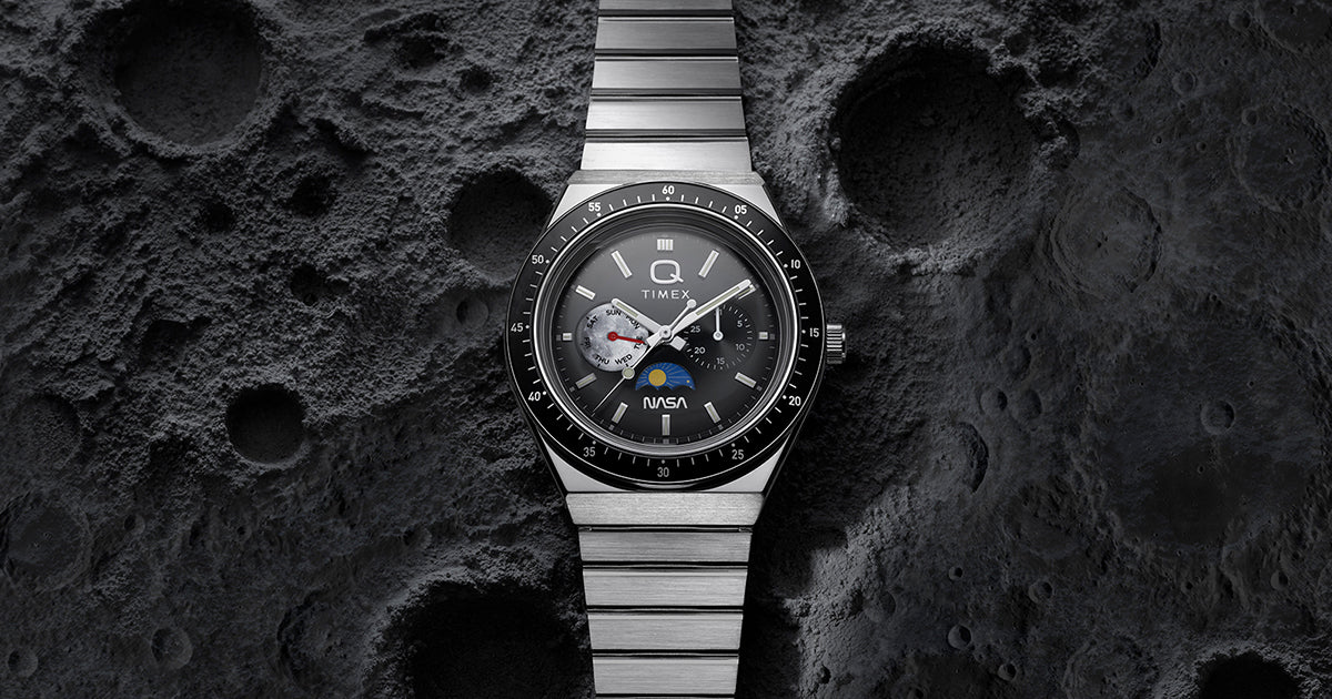 4月17日発売》タイメックス Q Timex NASA コラボレーションモデル