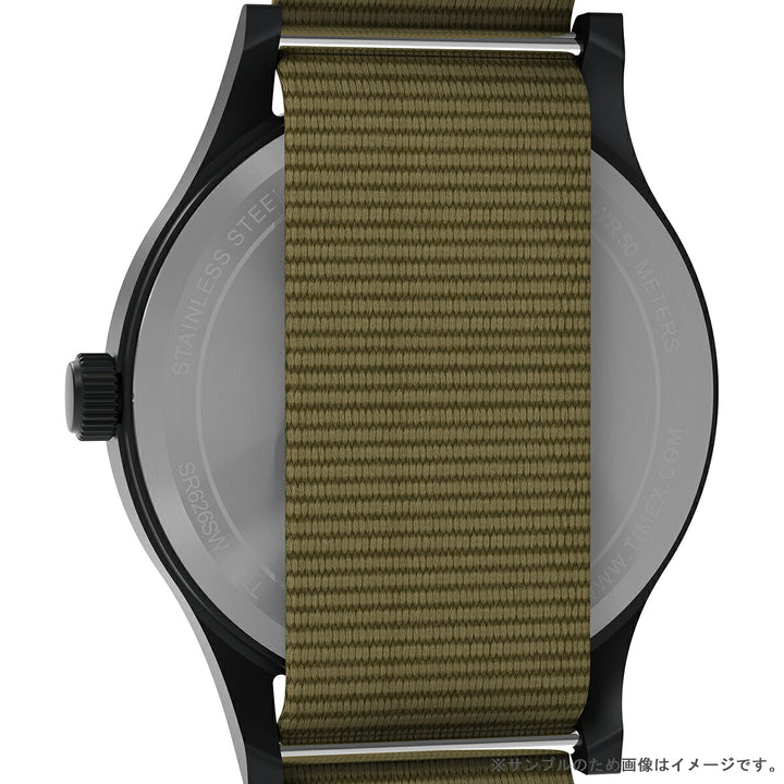 タイメックス エクスペディション スカウト 36mm TW2Y62900 メンズ クオーツ 電池式 グリーンダイヤル ナイロンバンド