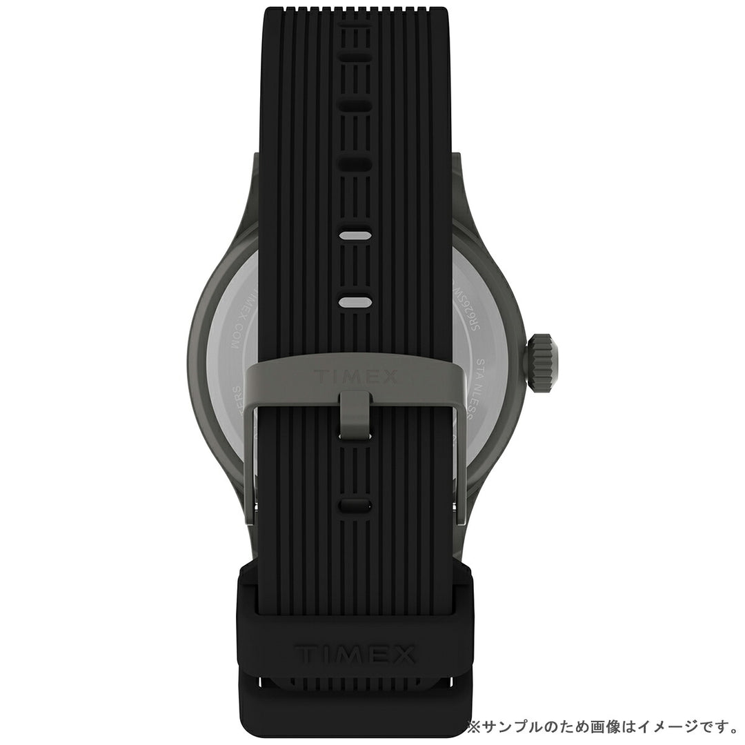 タイメックス エクスペディション スカウト 40mm TW2Y63300 メンズ クオーツ 電池式 ブラックダイヤル シリコンバンド