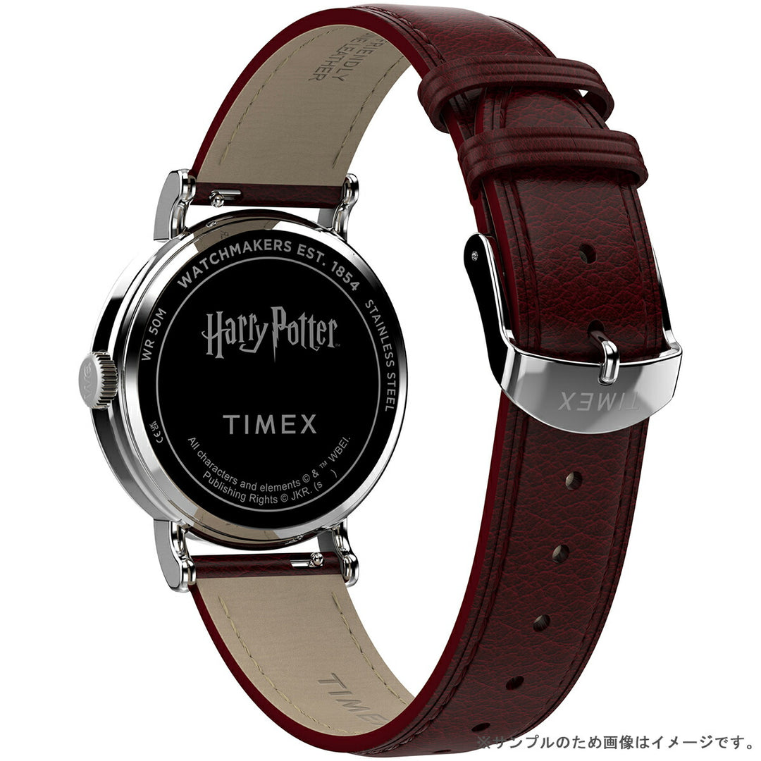 タイメックス ハリー・ポッター コラボレーションモデル ウィークエンダー プラットフォーム 9 3/4 TW2Y76200 メンズ クオーツ 電池式 革ベルト レッド