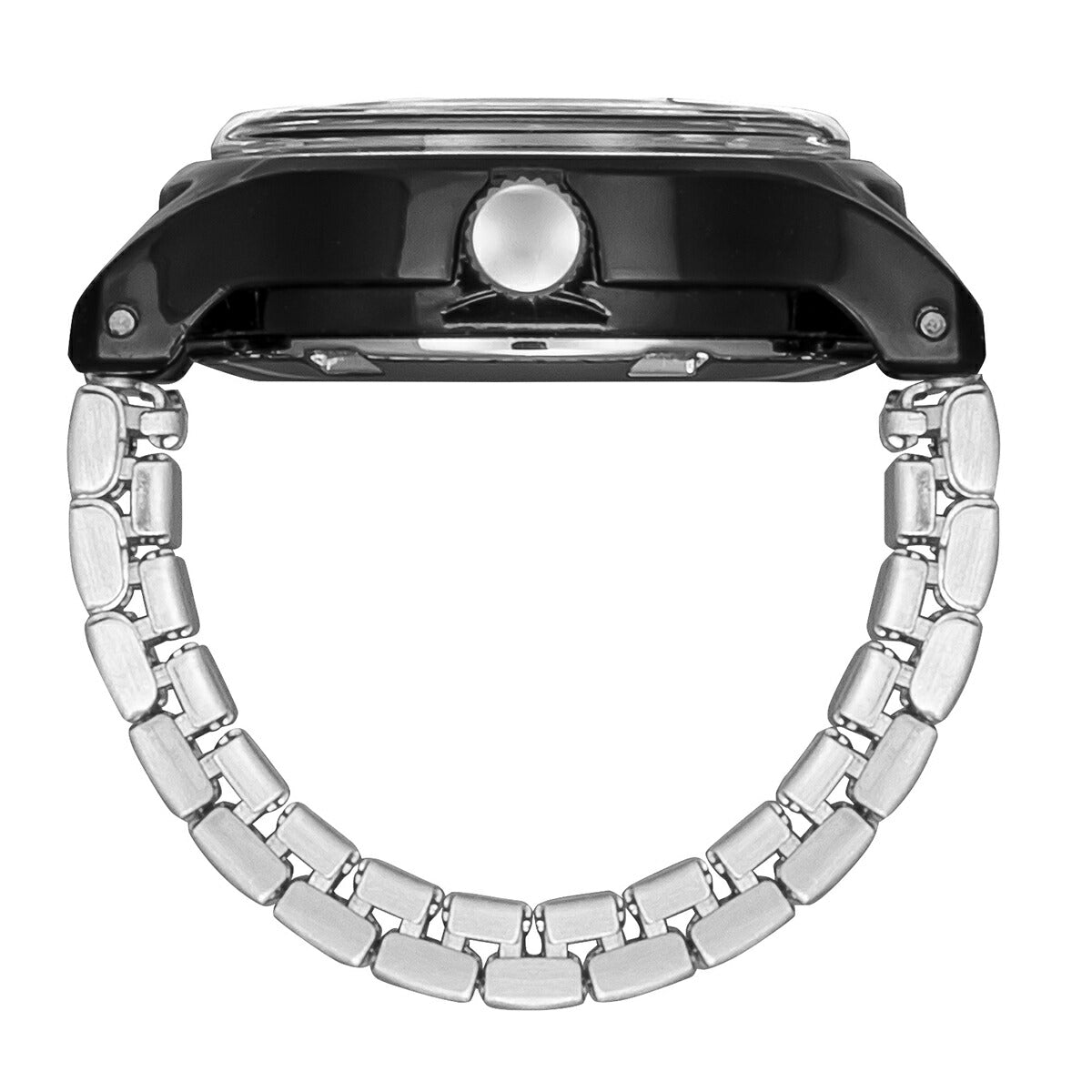 タイメックス キャンパー リングウォッチ ブラック×シルバー TW2Y77500