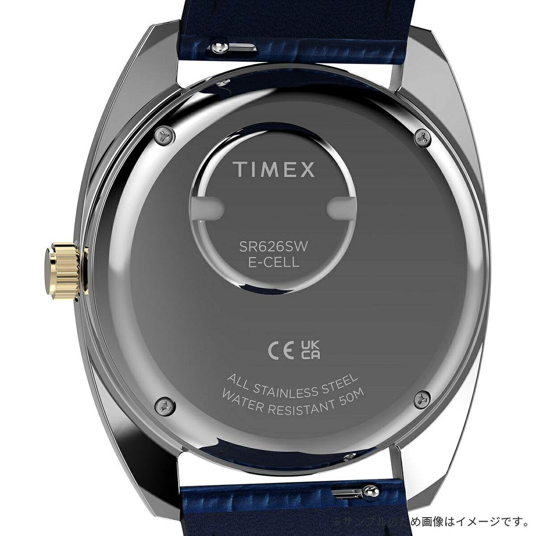 タイメックス Q TIMEX 1978 デイデイト フュメダイヤル 復刻モデル ブルーグラデーション TW2Y87100 メンズ クオーツ 電池式 革ベルト