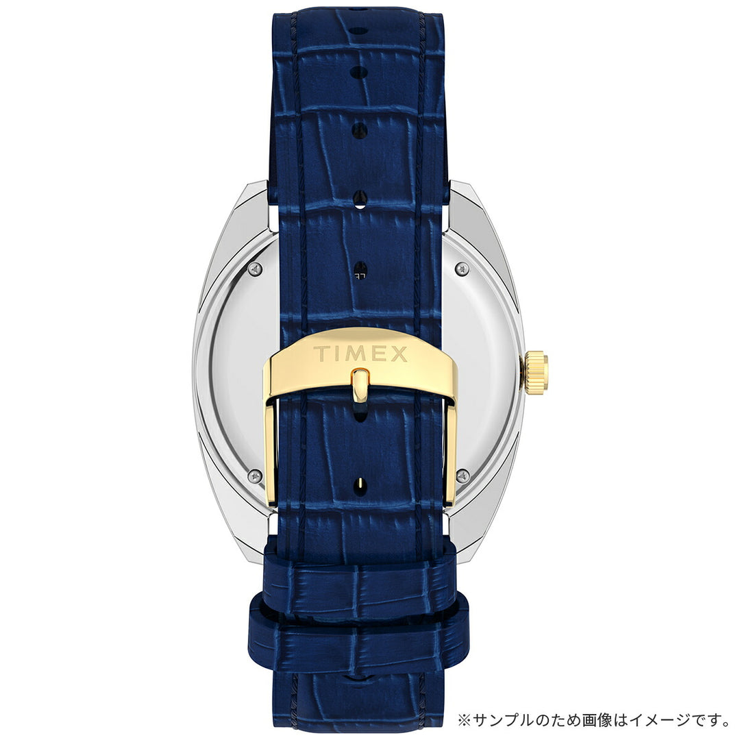 タイメックス Q TIMEX 1978 デイデイト フュメダイヤル 復刻モデル ブルーグラデーション TW2Y87100 メンズ クオーツ 電池式 革ベルト