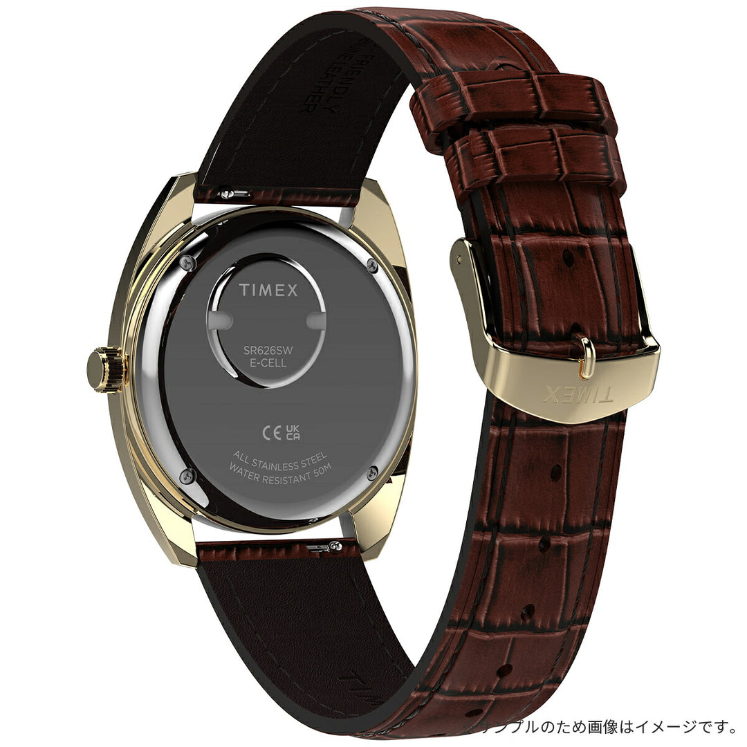 タイメックス Q TIMEX 1978 デイデイト フュメダイヤル 復刻モデル ブラウングラデーション TW2Y87200 メンズ クオーツ 電池式 革ベルト