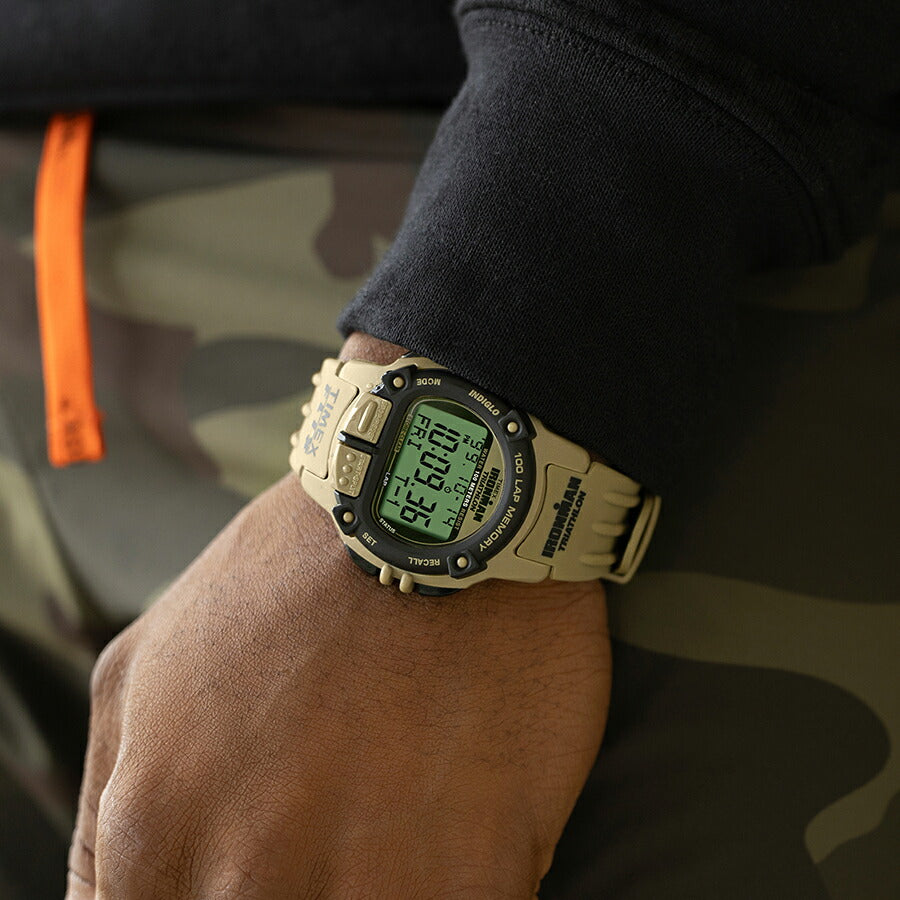 TIMEX アイアンマン フリックス100 ベージュ電池付き TW5M63100 タイメックス アイアンマン フリックス 100 TW5M63100 メンズ