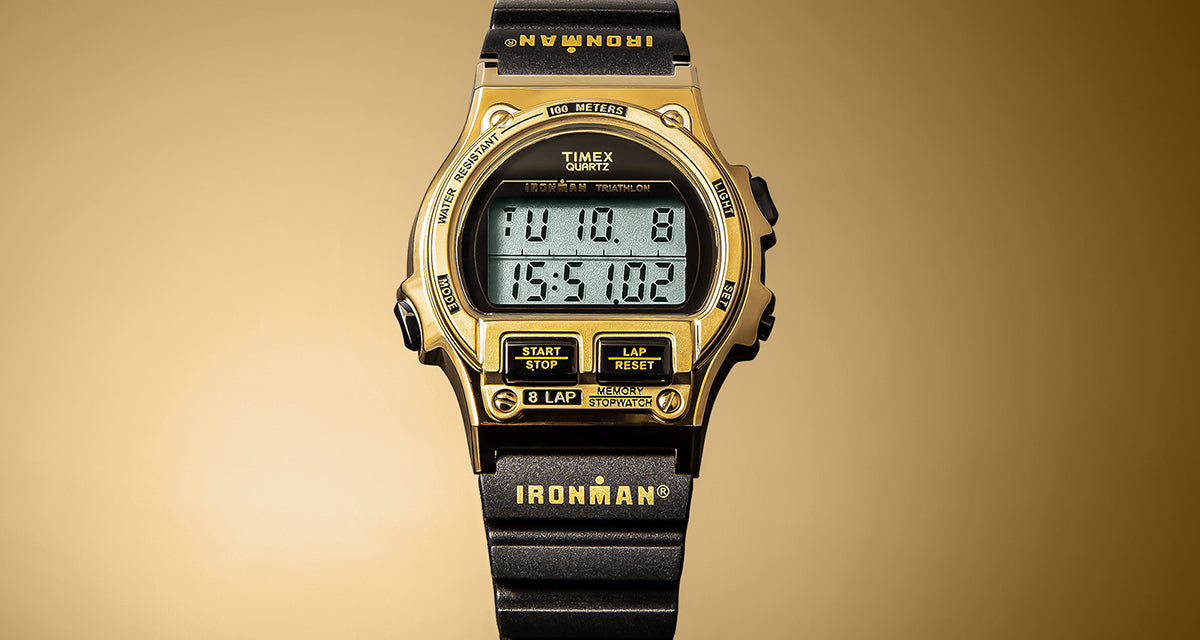 タイメックス アイアンマン 8 ラップ メタル 日本限定モデル TW5M66600 メンズ 電池式 デジタル ゴールド