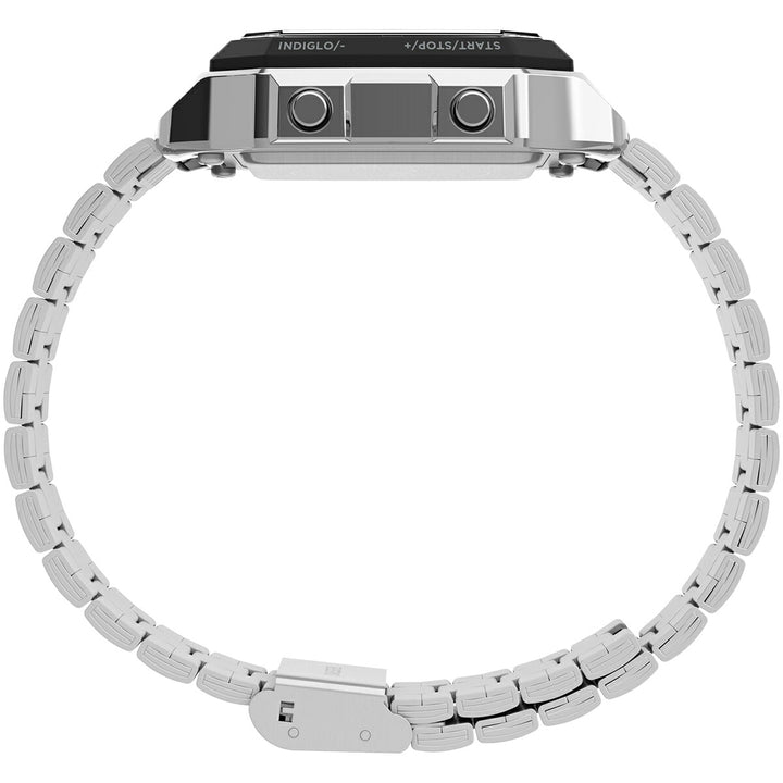 タイメックス メインストリート デジタル TW5M68900 メンズ クオーツ 電池式 ワールドタイム クロノグラフ メタルバンド シルバー