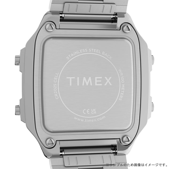 タイメックス メインストリート デジタル TW5M68900 メンズ クオーツ 電池式 ワールドタイム クロノグラフ メタルバンド シルバー