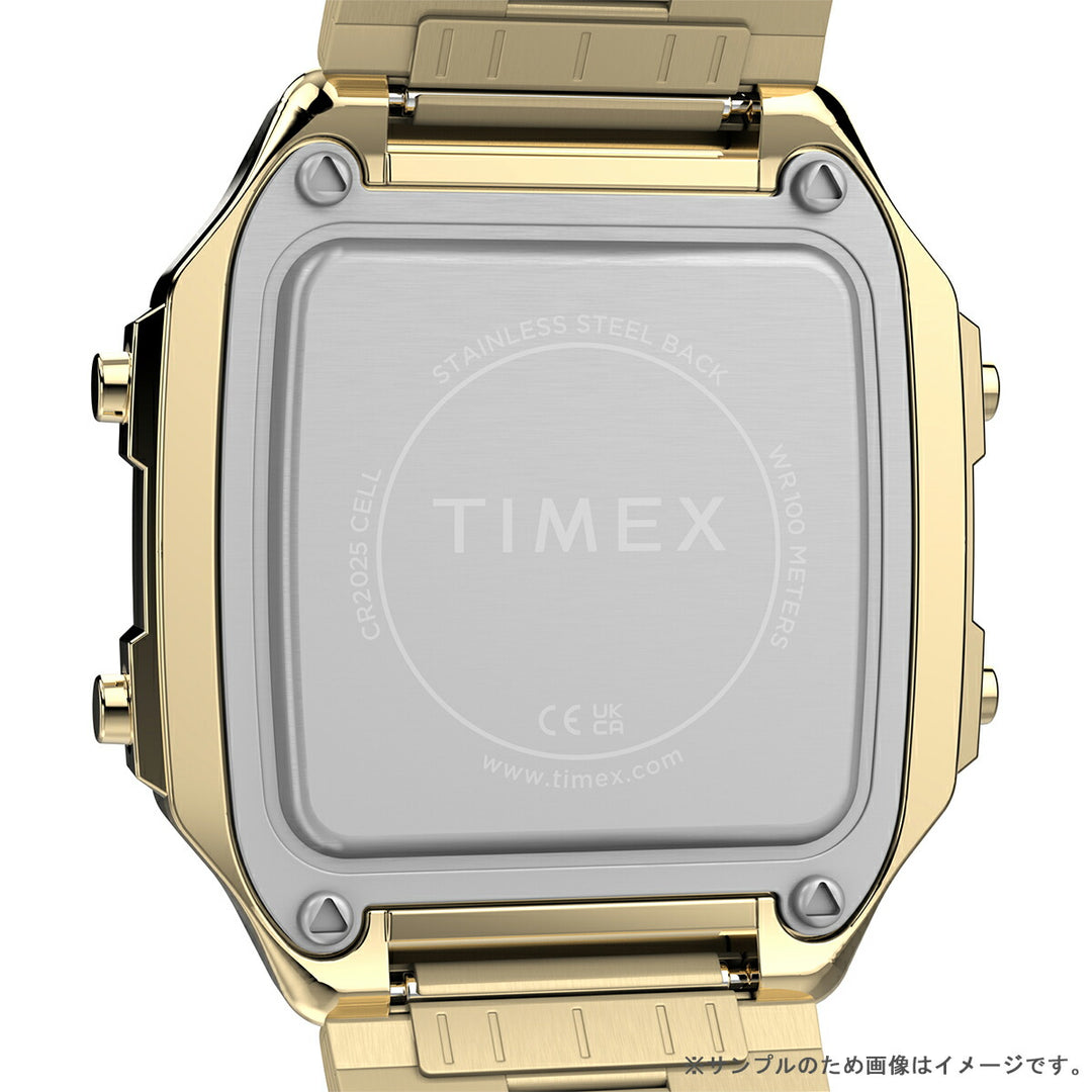 タイメックス メインストリート デジタル TW5M69000 メンズ クオーツ 電池式 ワールドタイム クロノグラフ メタルバンド ゴールド