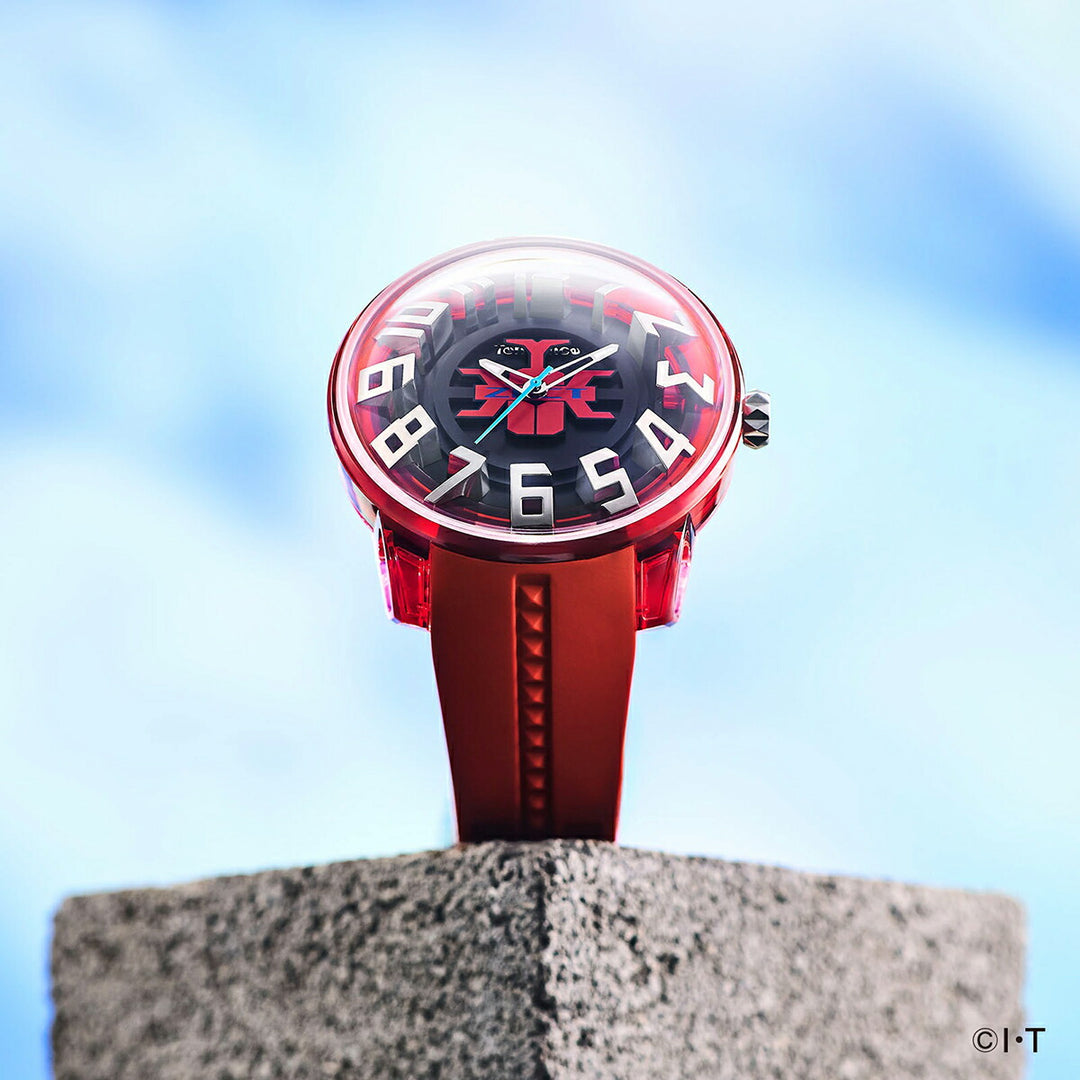 テンデンス 仮面ライダーカブト 20周年記念 コラボレーション 限定モデル TY023020 メンズ クオーツ 電池式 シリコンバンド
