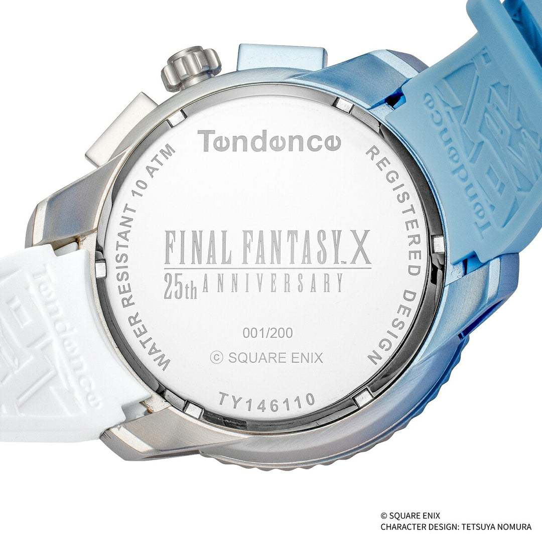 テンデンス FINAL FANTASY X 25周年記念 限定モデル ティーダ TY146110 メンズ クオーツ 電池式 シリコンバンド