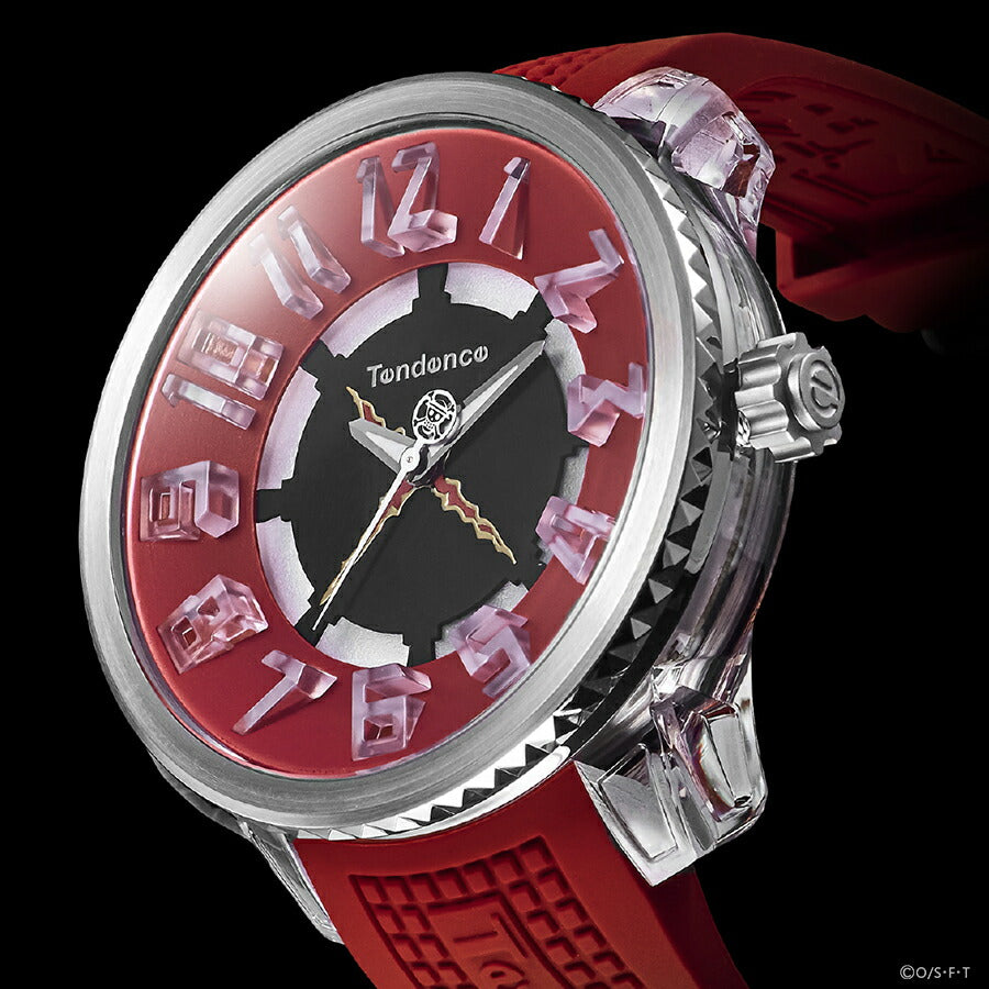 テンデンス ワンピース コラボレーションモデル モンキー・D・ルフィ TY532021 メンズ クオーツ 電池式 シリコンバンド