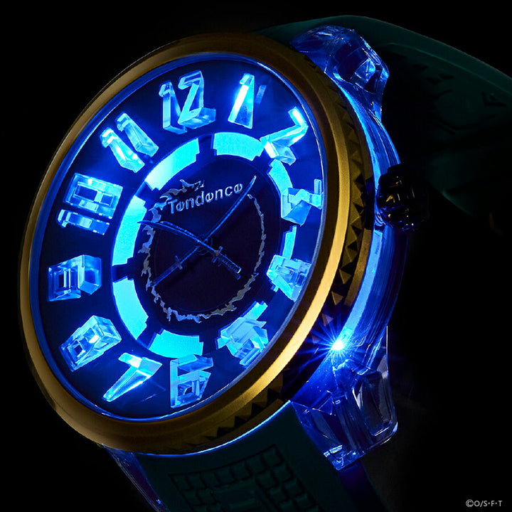 テンデンス ワンピース コラボレーションモデル ロロノア・ゾロ TY532022 メンズ クオーツ 電池式 シリコンバンド