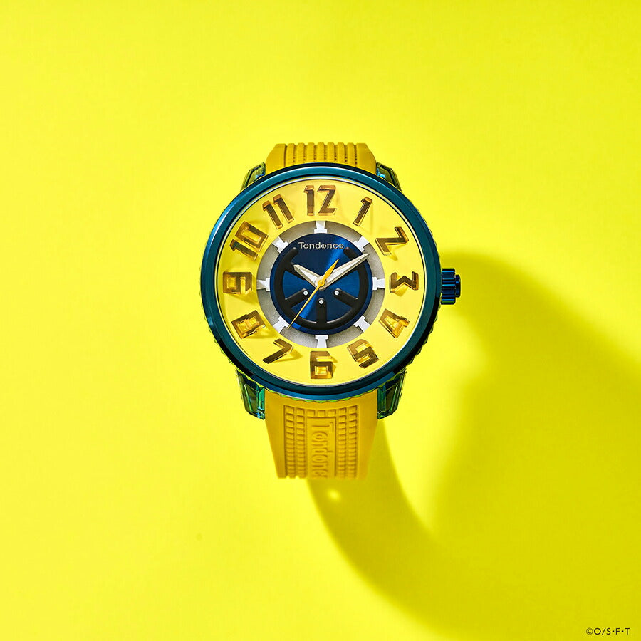 テンデンス ワンピース コラボレーションモデル ウソップ TY532023 メンズ クオーツ 電池式 シリコンバンド