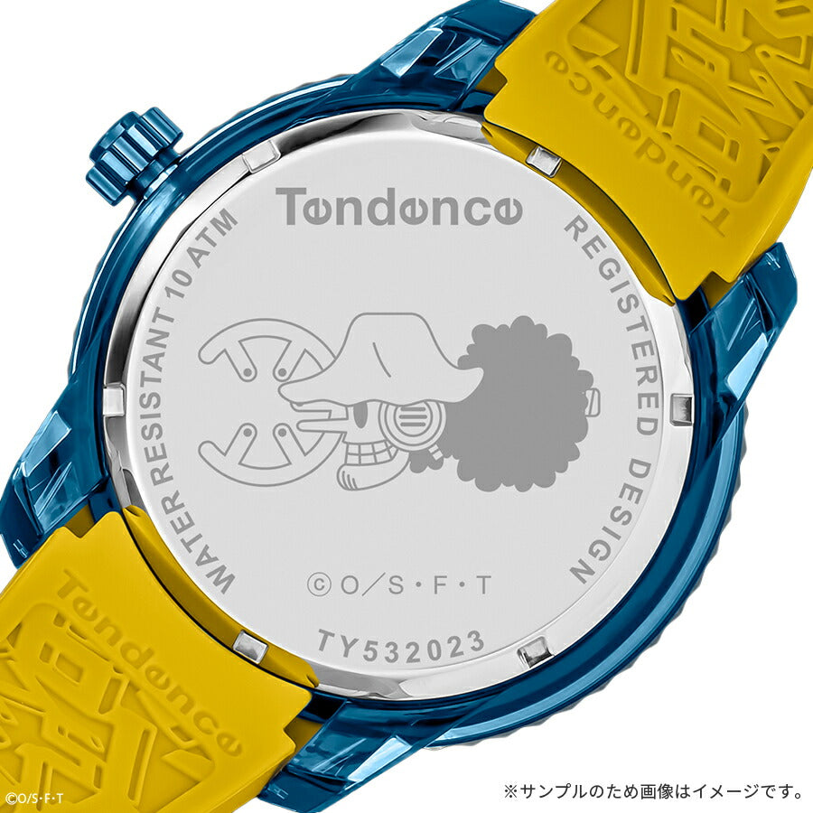 テンデンス ワンピース コラボレーションモデル ウソップ TY532023 メンズ クオーツ 電池式 シリコンバンド
