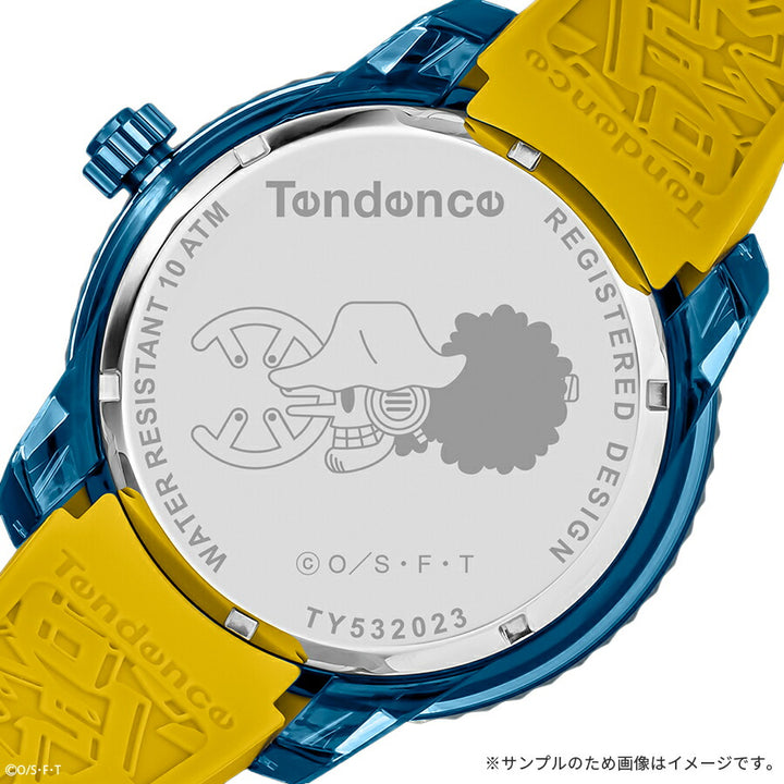 テンデンス ワンピース コラボレーションモデル ウソップ TY532023 メンズ クオーツ 電池式 シリコンバンド