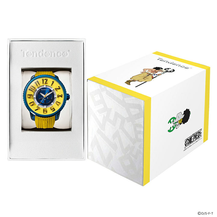 テンデンス ワンピース コラボレーションモデル ウソップ TY532023 メンズ クオーツ 電池式 シリコンバンド