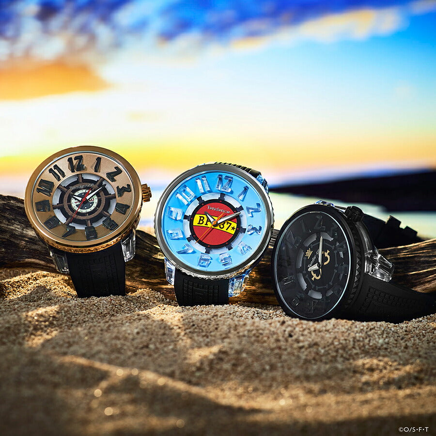 テンデンス ワンピース コラボレーションモデル フランキー TY532028 メンズ クオーツ 電池式 シリコンバンド