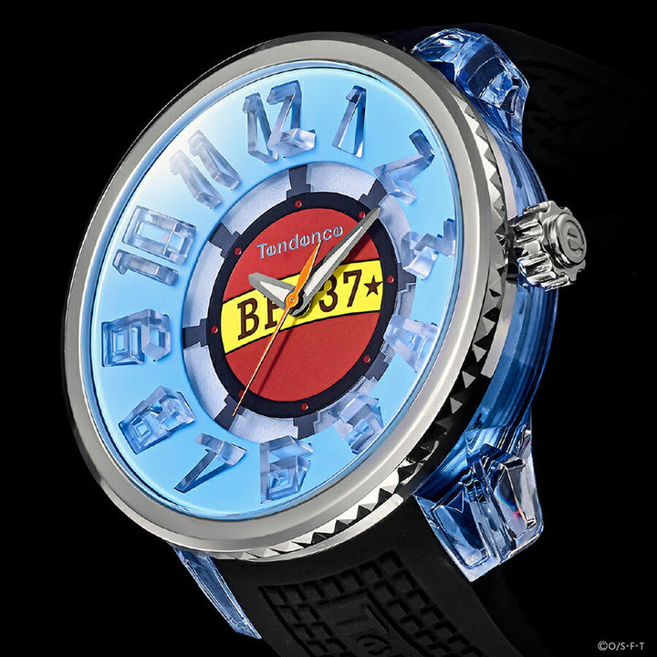 テンデンス ワンピース コラボレーションモデル フランキー TY532028 メンズ クオーツ 電池式 シリコンバンド