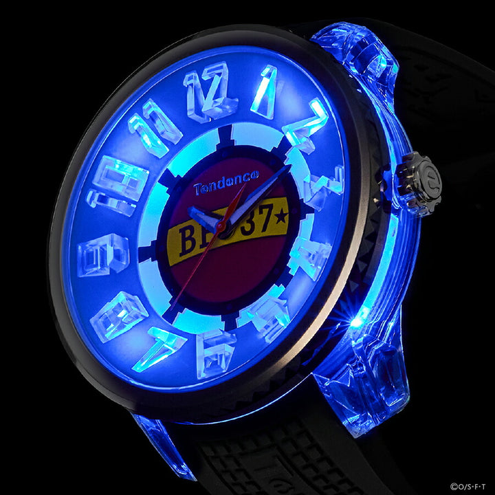 テンデンス ワンピース コラボレーションモデル フランキー TY532028 メンズ クオーツ 電池式 シリコンバンド
