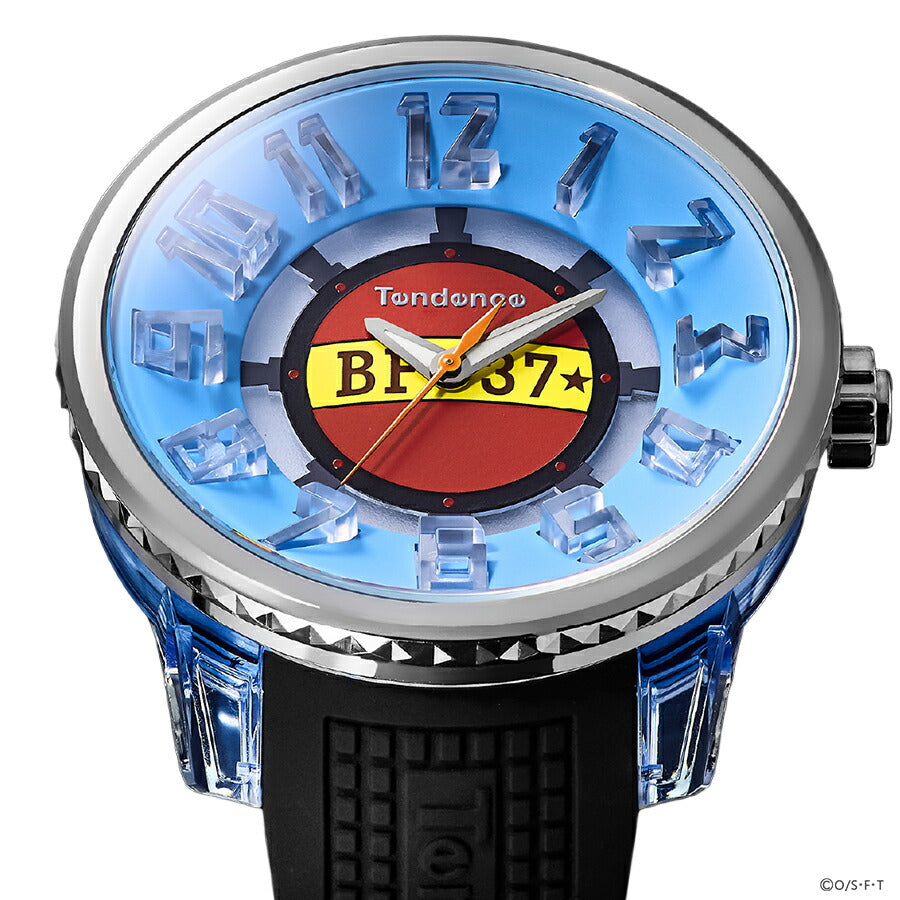 テンデンス ワンピース コラボレーションモデル フランキー TY532028 メンズ クオーツ 電池式 シリコンバンド