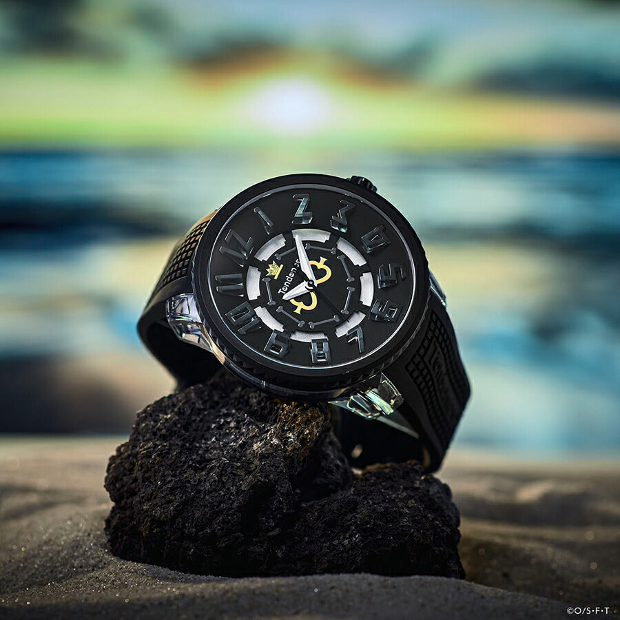 テンデンス ワンピース コラボレーションモデル ブルック TY532029 メンズ クオーツ 電池式 シリコンバンド