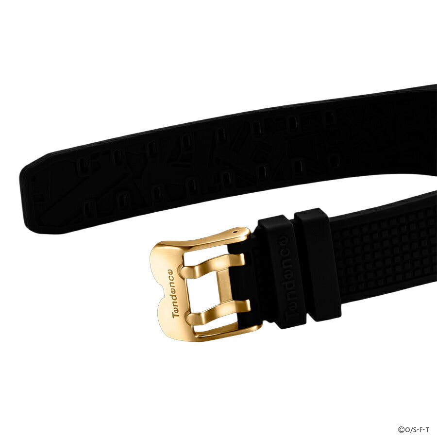 テンデンス ワンピース コラボレーションモデル ジンベエ TY532030 メンズ クオーツ 電池式 シリコンバンド