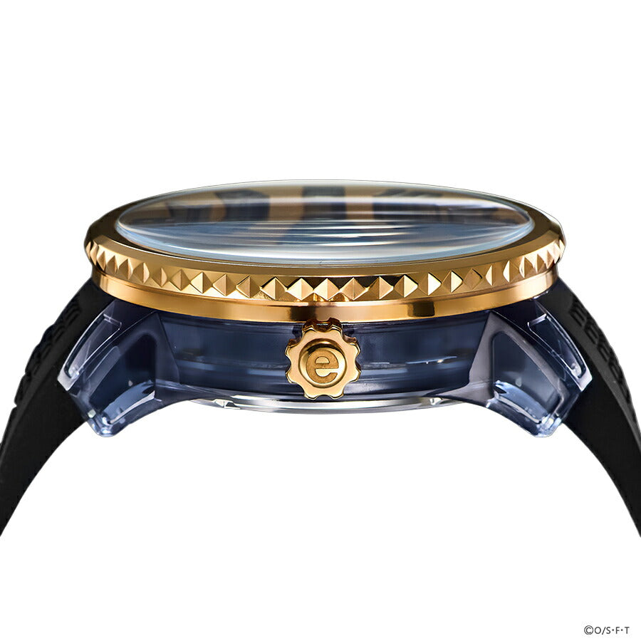 テンデンス ワンピース コラボレーションモデル ジンベエ TY532030 メンズ クオーツ 電池式 シリコンバンド