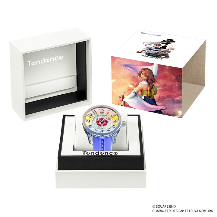 テンデンス FINAL FANTASY X 25周年記念 限定モデル ユウナ TY933010 メンズ レディース クオーツ 電池式 シリコンバンド