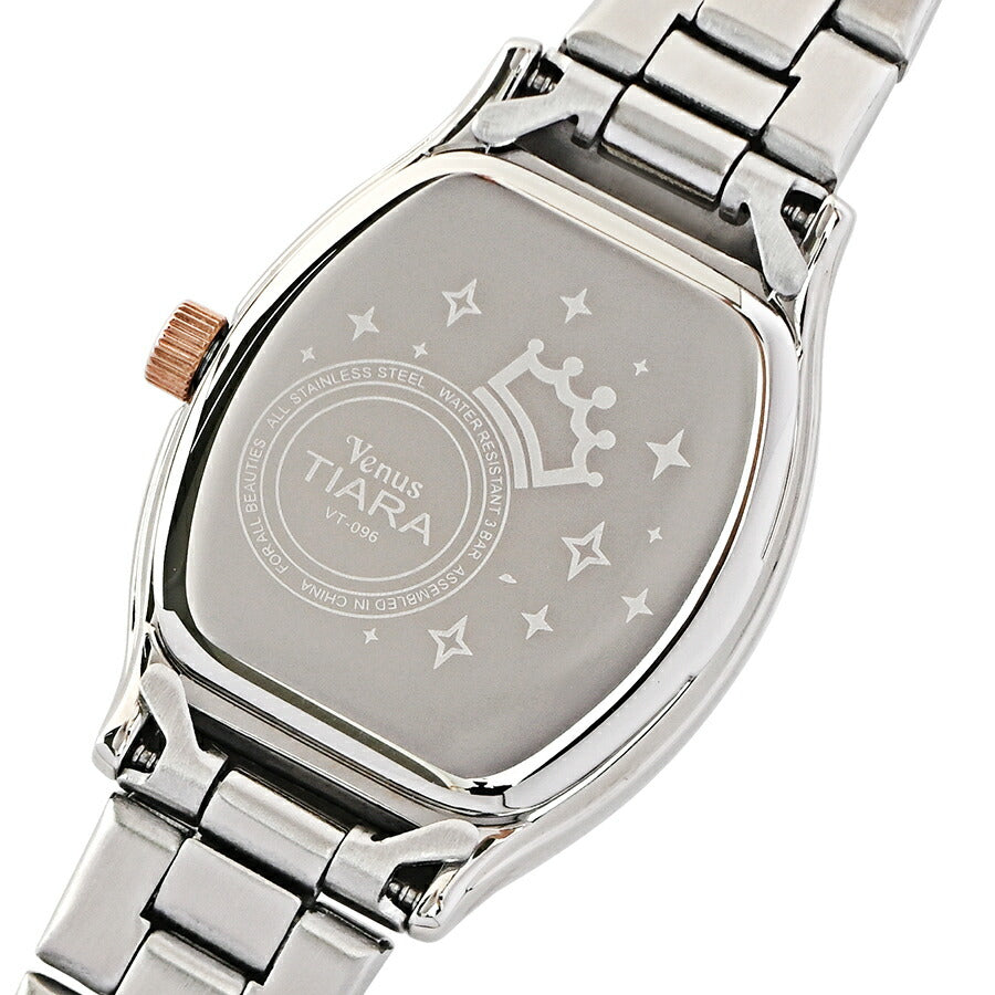ヴィーナスティアラ 3針モデル VT096-PK レディース クオーツ 電池式