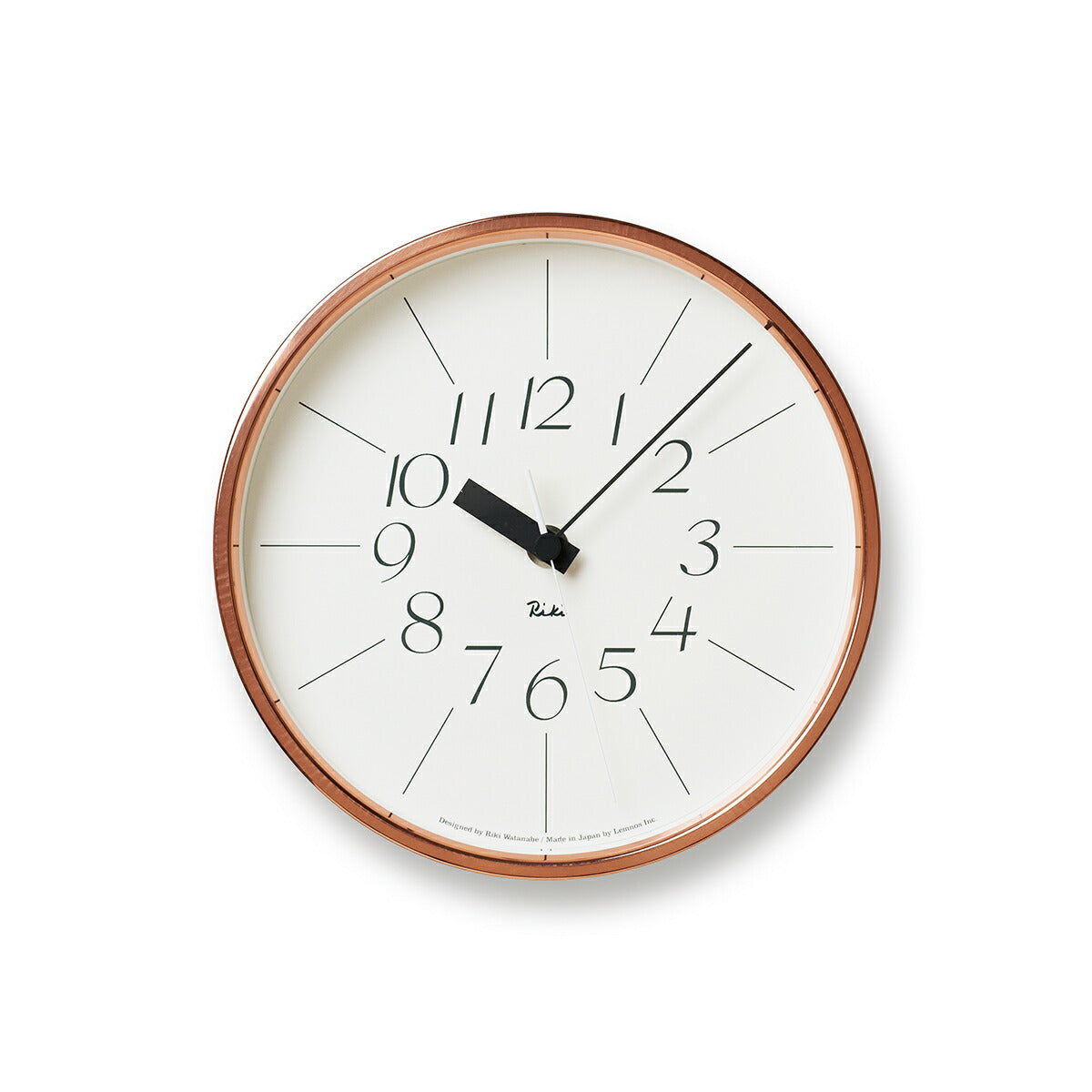 Riki clock リキクロック レムノス　八角の時計　掛け時計　IDEE RIKI CLOCK リキ クロック - RIKI - レムノス オンラインストア【公式