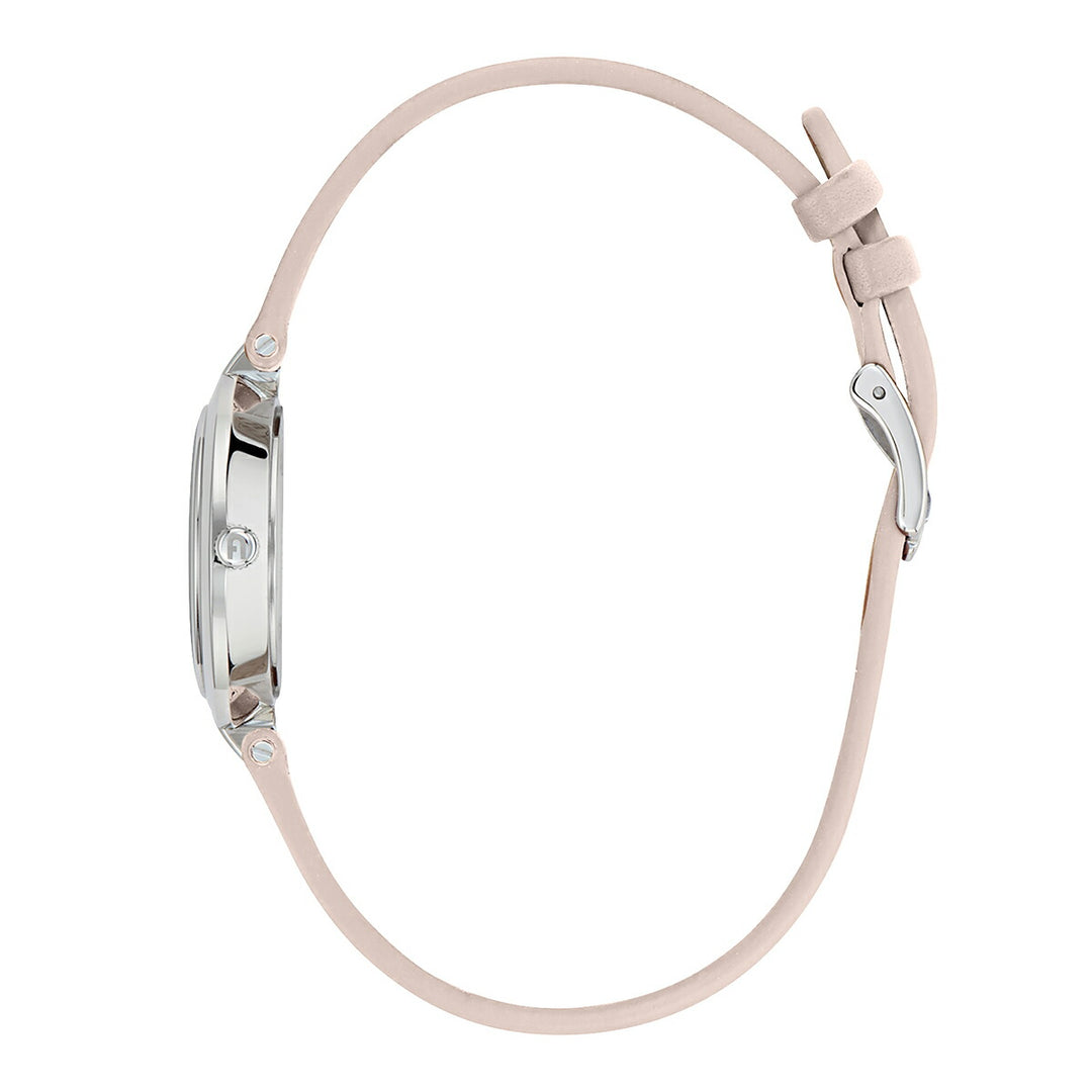 フルラ ロゴリンクス 3針 WW00006016L1 レディース クオーツ 電池式 サンレイダイヤル 革ベルト ピンク