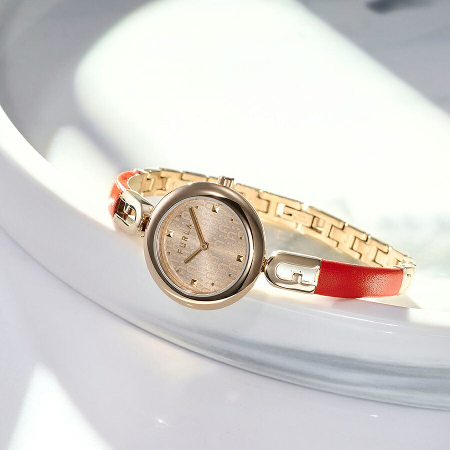 《6月21日発売》フルラ バングルレザー WW00010015L2 レディース 腕時計 クオーツ 電池式 2針 28mm 革ベルト