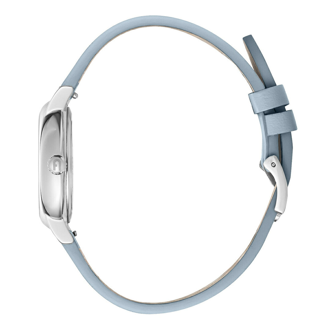 フルラ イージーシェイプ 3針 WW00024044L1 レディース クオーツ 電池式 サンレイダイヤル 革ベルト ブルー