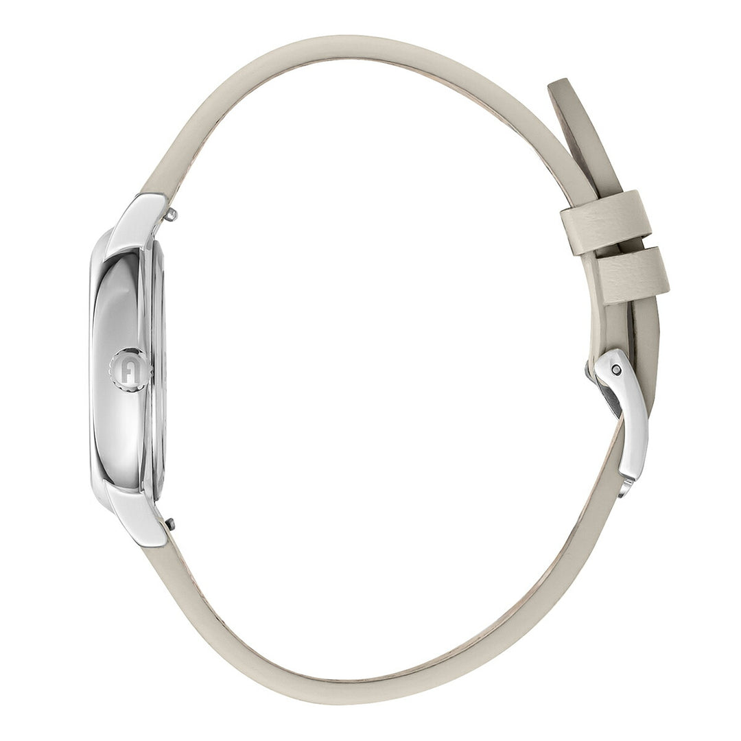 フルラ イージーシェイプ 3針 WW00024045L1 レディース クオーツ 電池式 サンレイダイヤル 革ベルト グレー