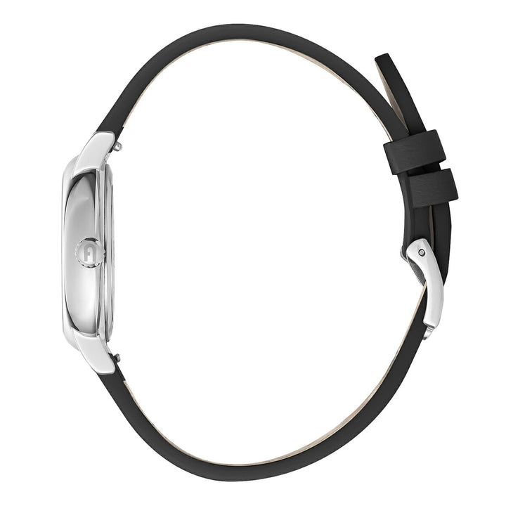 フルラ イージーシェイプ 3針 WW00024046L1 レディース クオーツ 電池式 サンレイダイヤル 革ベルト ブラック