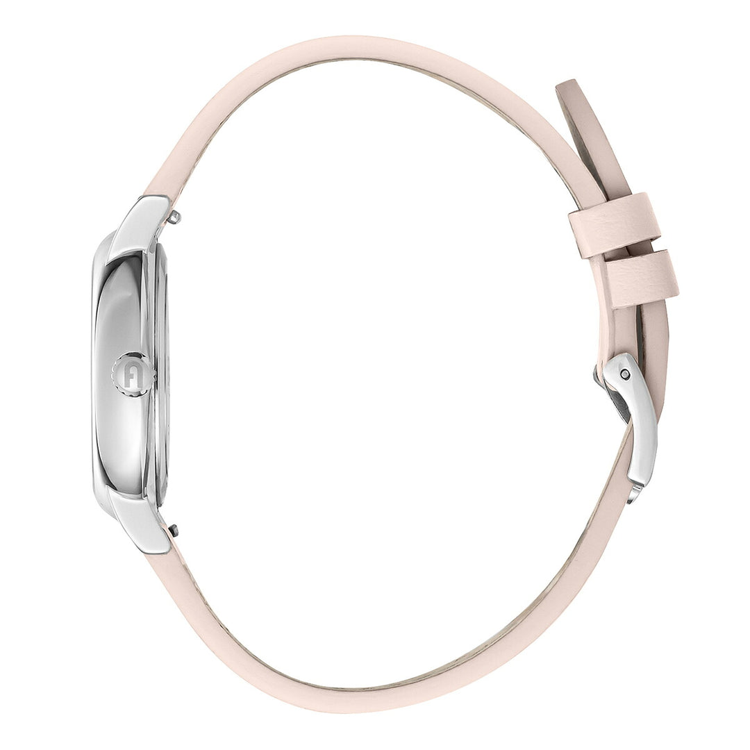 フルラ イージーシェイプ 3針 WW00024047L1 レディース クオーツ 電池式 サンレイダイヤル 革ベルト ピンク