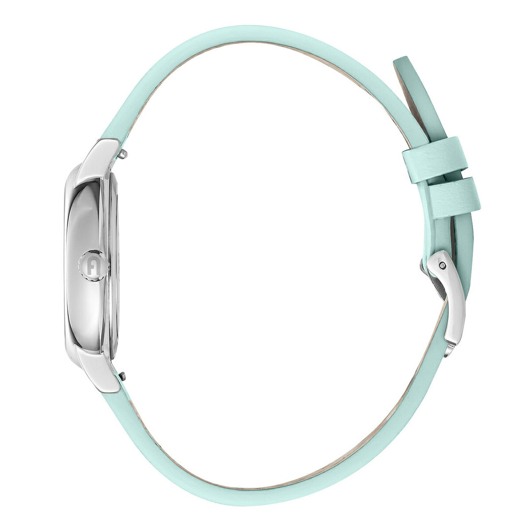 フルラ イージーシェイプ 3針 WW00024048L1 レディース クオーツ 電池式 サンレイダイヤル 革ベルト ライトブルー