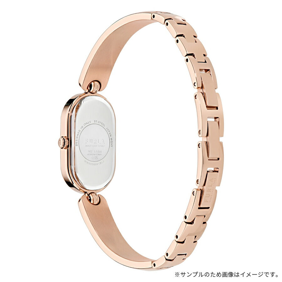フルラ OOH オーオーエイチ オーバル WW00060012L3 レディース クオーツ 電池式  ブラック
