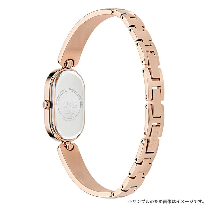 フルラ OOH オーオーエイチ オーバル WW00060012L3 レディース クオーツ 電池式  ブラック